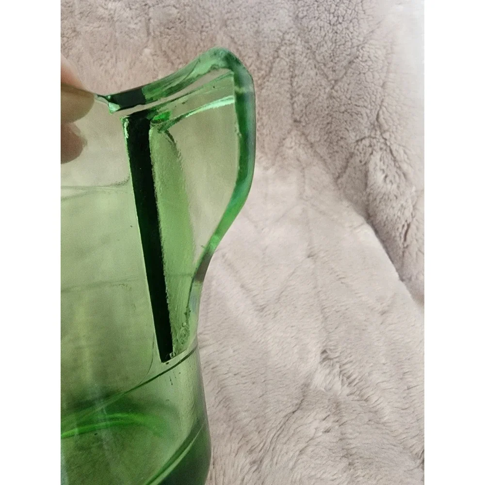 Jeannette Vintage Green Depression Glass Measuring Cup 8oz 1 Cup Retro Kitchen